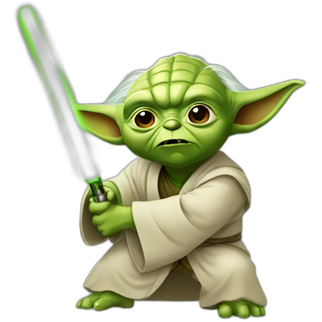 yoda aggression  emoji