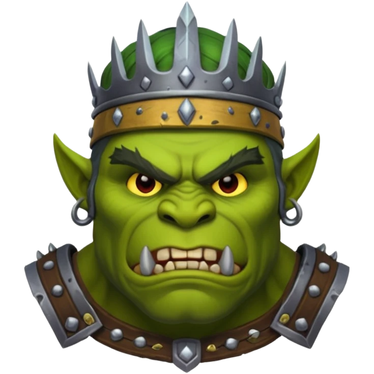 Ork King Portrai emoji