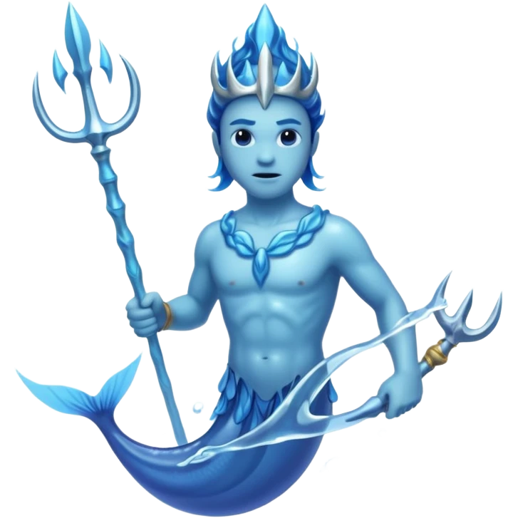 water elemental trident emoji