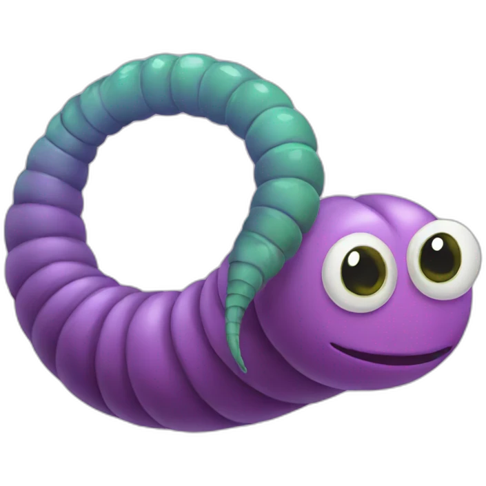 Mealy worm emoji
