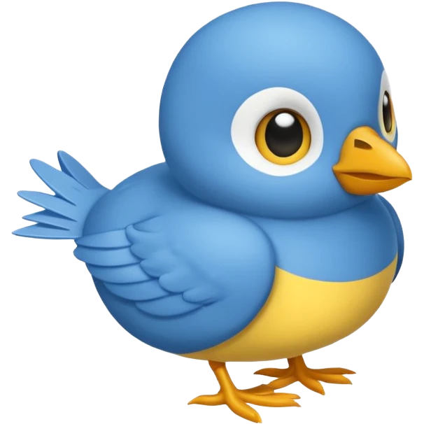 Un bebe oiseau mignon emoji