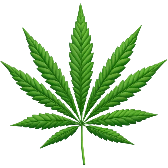 marijuana leaf emoji