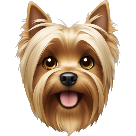 Yorkshire terrier emoji