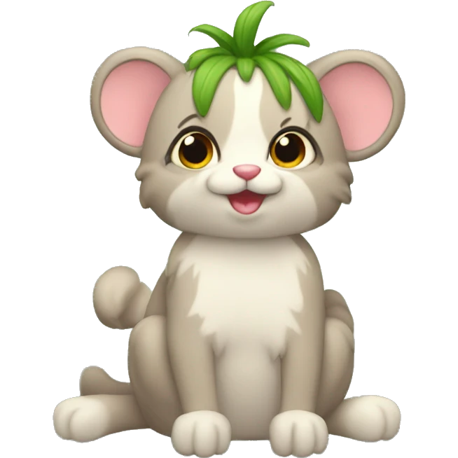 Rata con pastel de cumpleaños  emoji