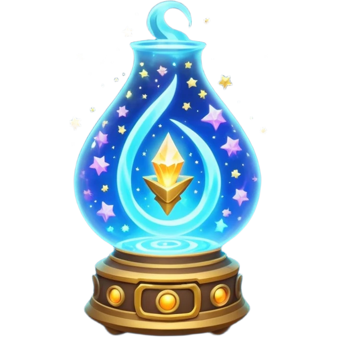 cosmic magic lantern object icon, floating lantern with arcane energy, swirling stars inside, glowing ancient runes, epic fantasy aura, 3D cartoon, mobile game icon style, centered, clean background, no text, no watermark
 emoji