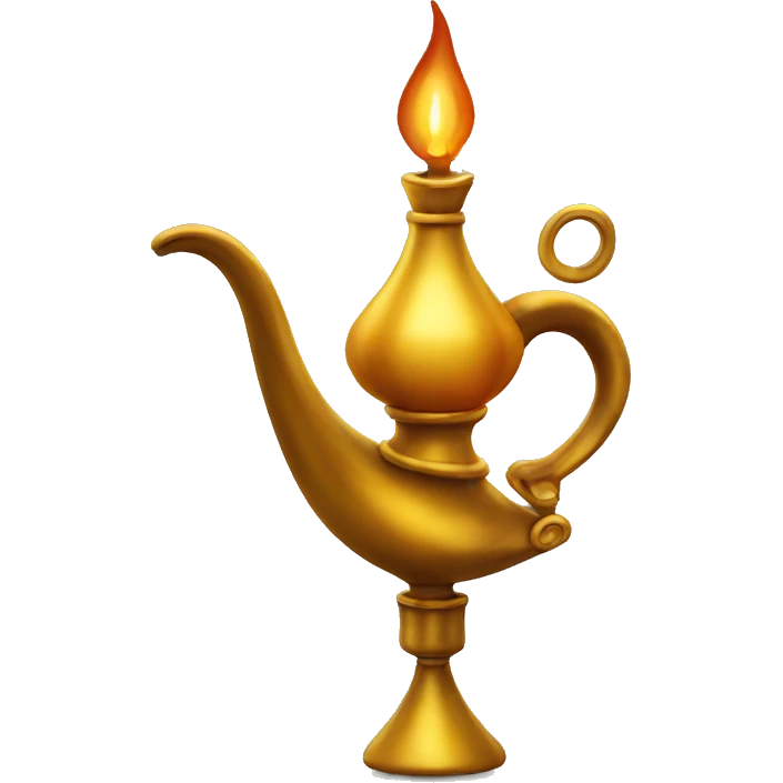 Genie lamp emoji