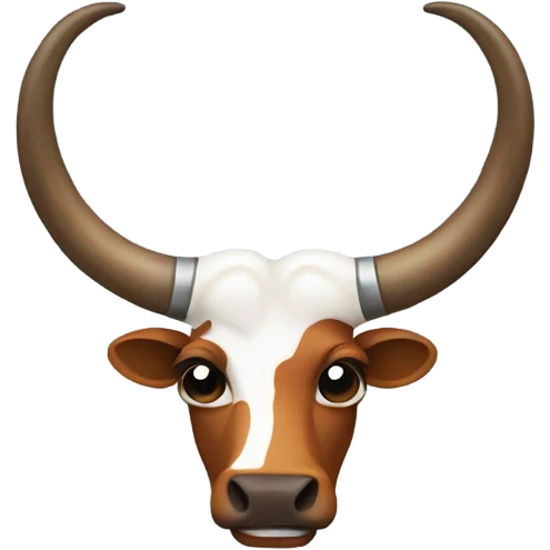 Texas long horn emoji