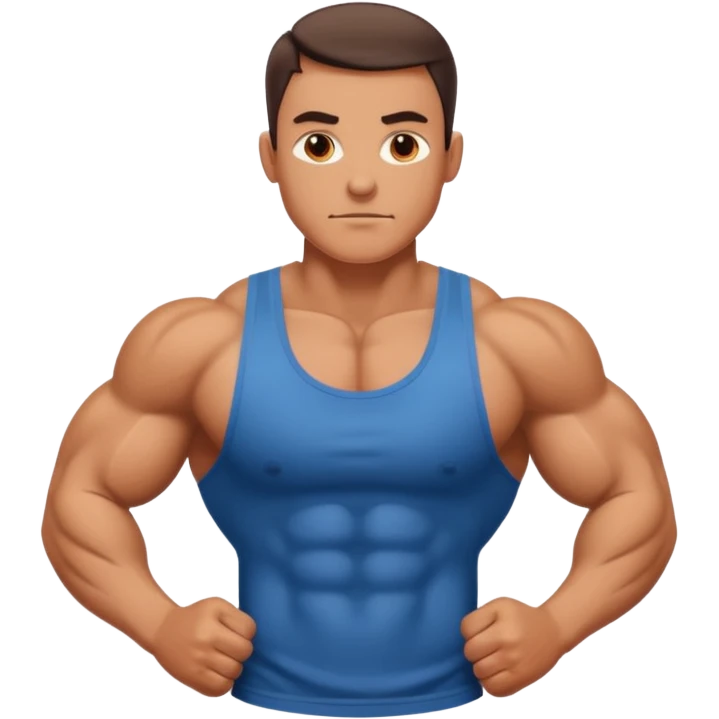 Strong muscle emoji