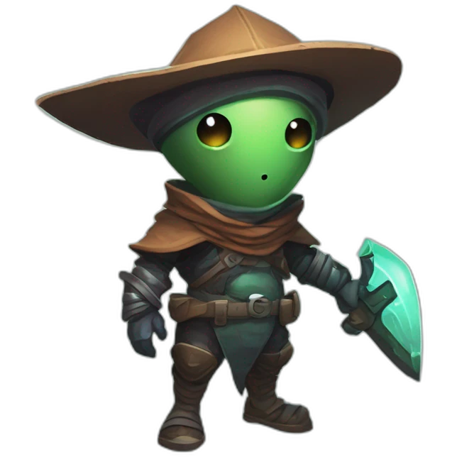 alien thief futuristic roguelike rpg style inspired by slay the spire emoji