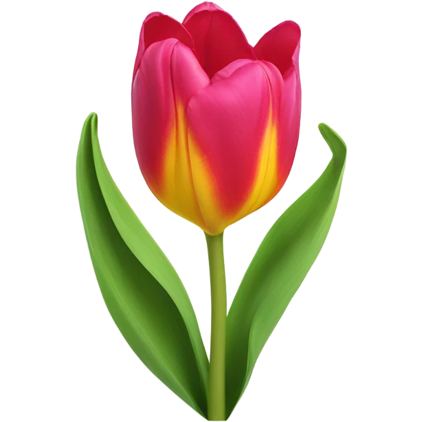 tulip heart emoji
