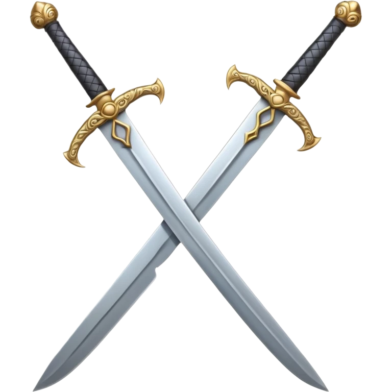 two islamic swords emoji