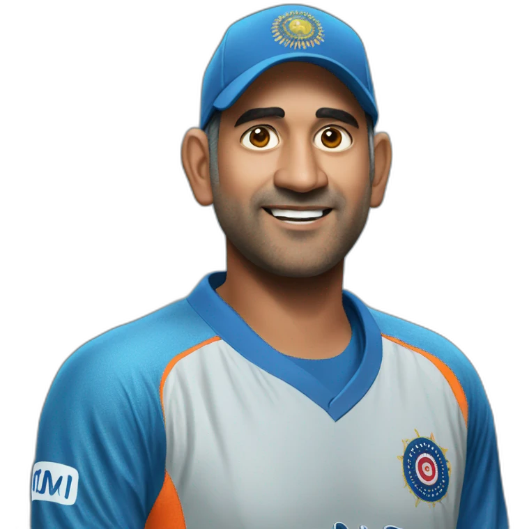 Dhoni emoji