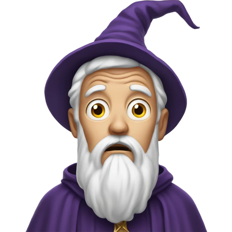 shocked wizard emoji