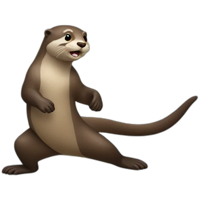 Otter dance emoji