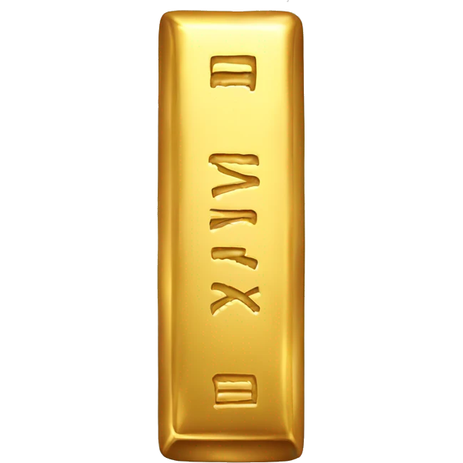 gold bar emoji