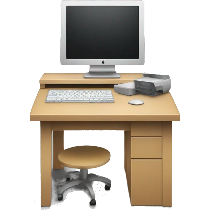 Mac Studio with studio display  emoji