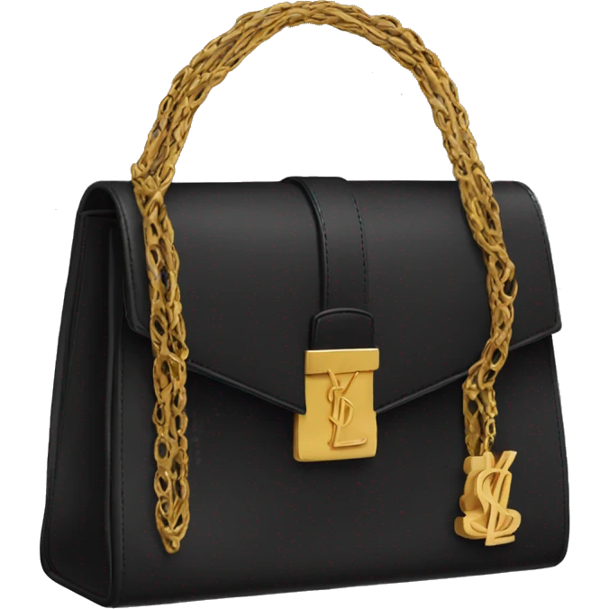 Ysl purse emoji