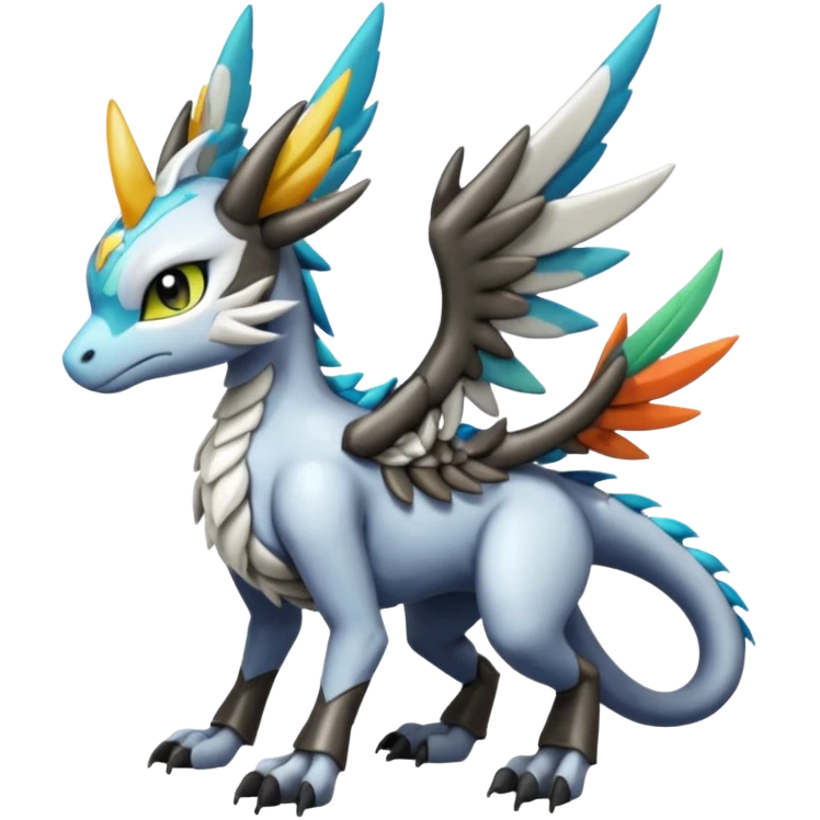 Meloetta-MLP-Wargreymon-Dutch-Angel-Dragon-Silvally-Kyurem-Trico-Pokémon-Digimon-Fakémon-fusion-hybrid-creature emoji