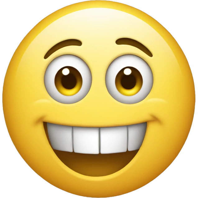 Smiling rolling eyes emoji emoji