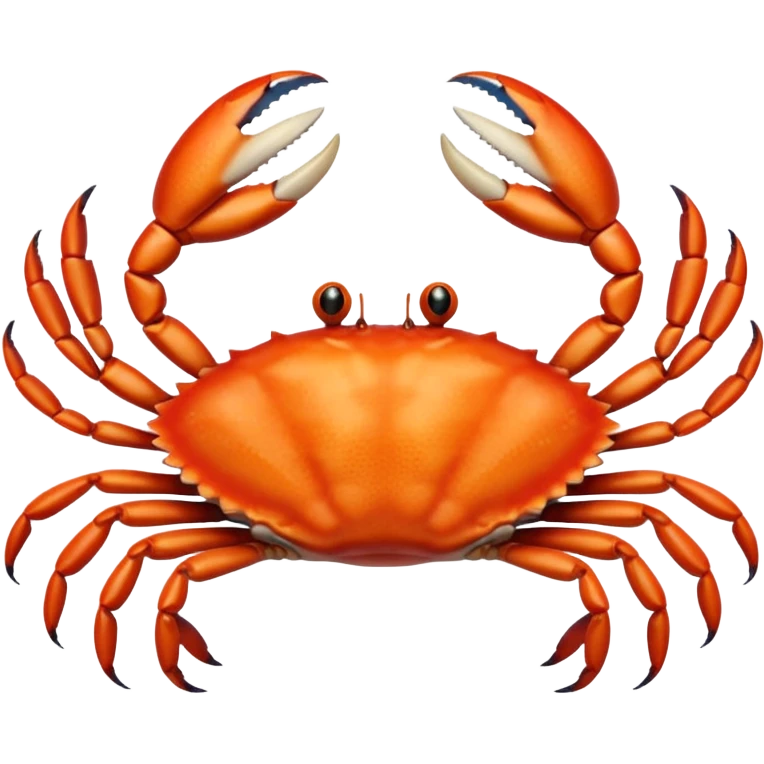 White crab  emoji