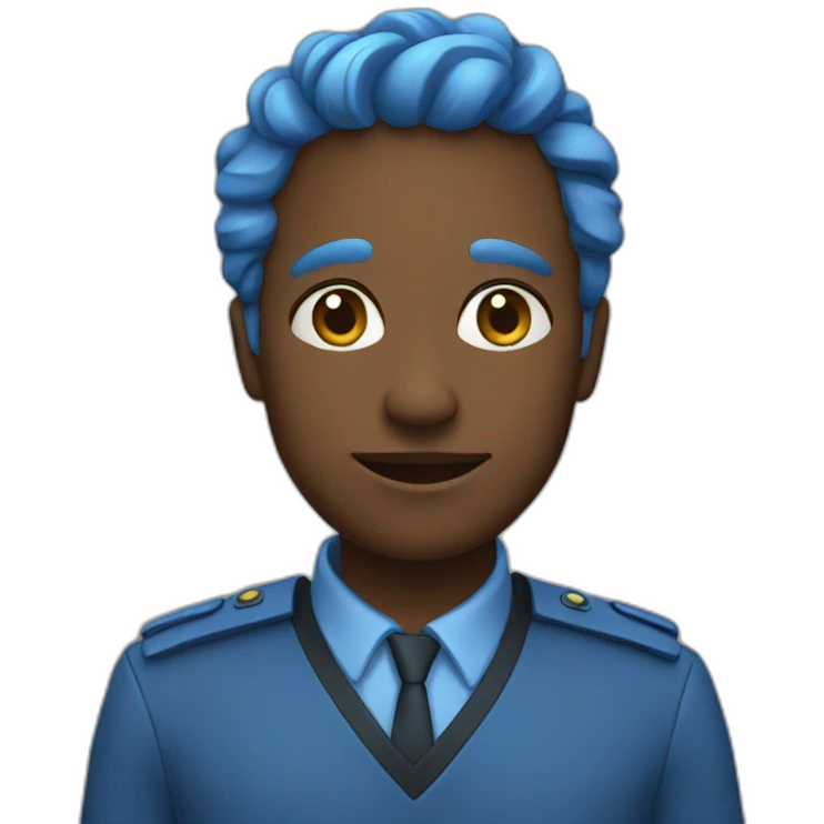 Blue verified emoji