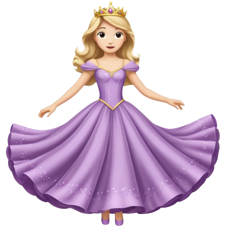 Princess dancing  emoji