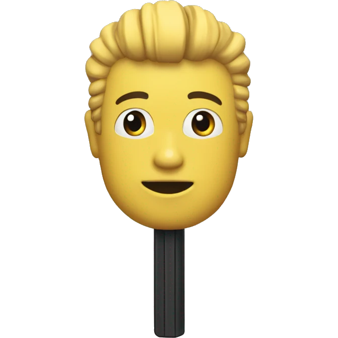 Pez de color negro emoji