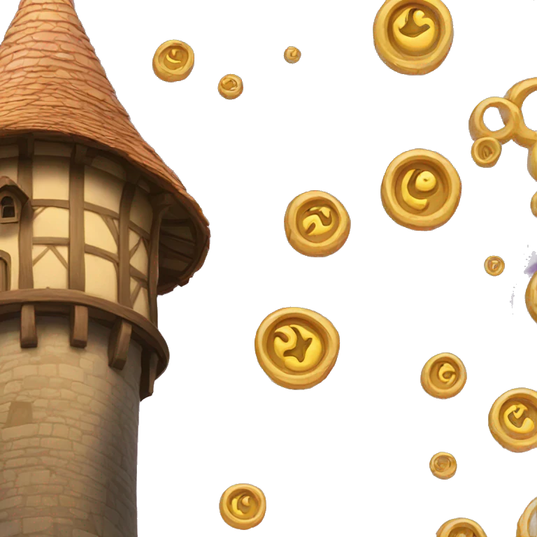 rapunzel tower emoji
