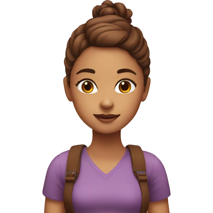 Girl walnut emoji