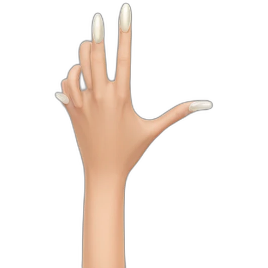 Long fingernail emoji