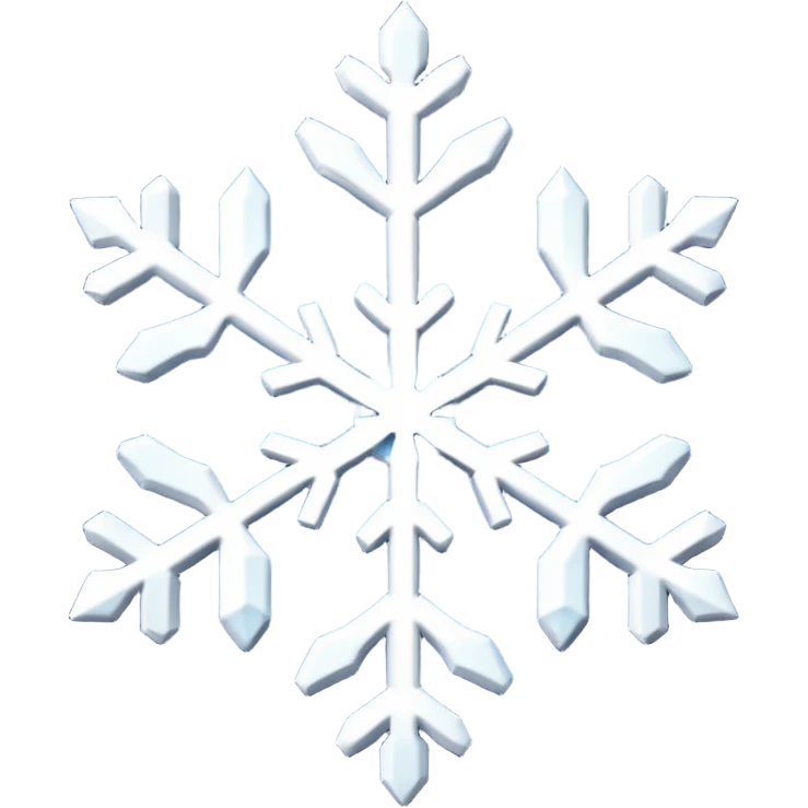 The Poisonous Snowflake emoji