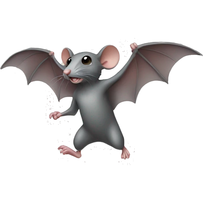 flying rat emoji
