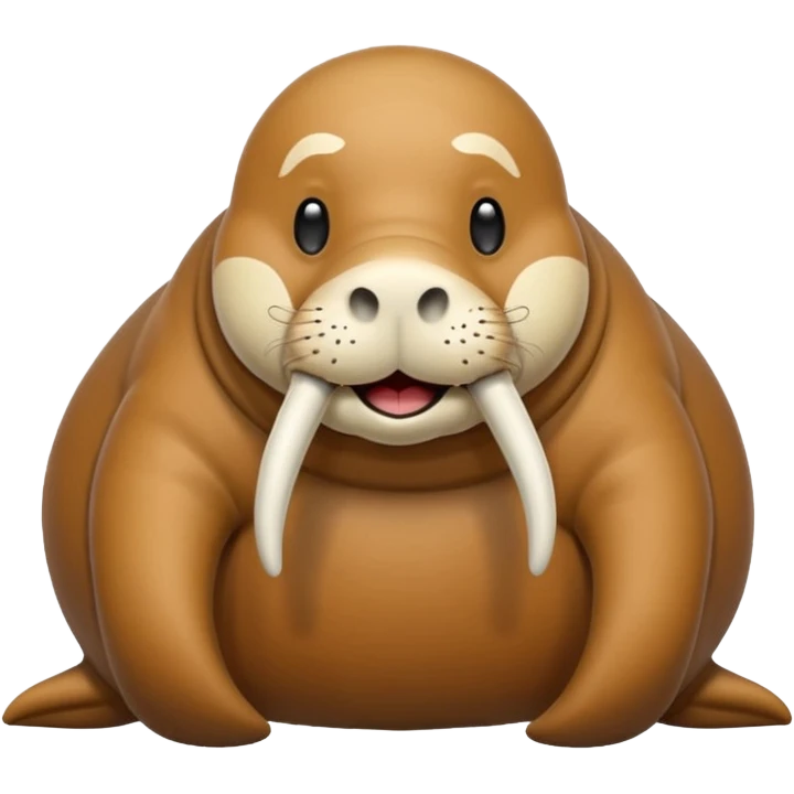 walrus in peanuts emoji