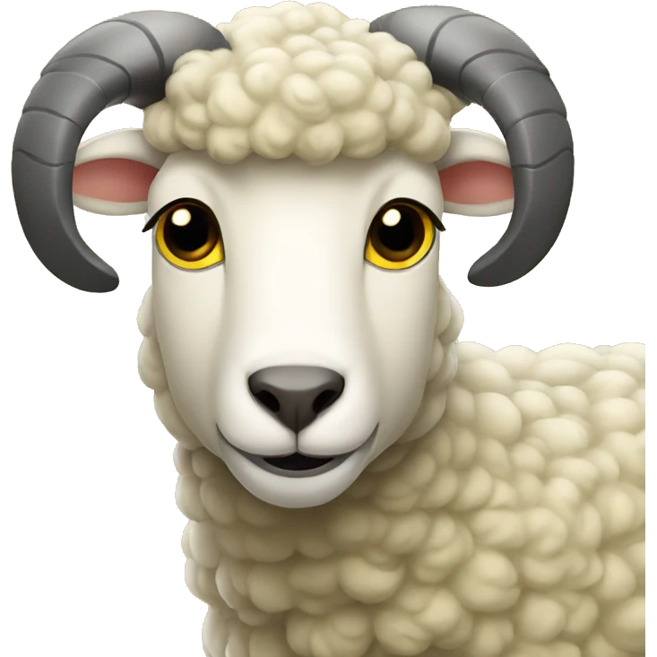 yellow sheep emoji
