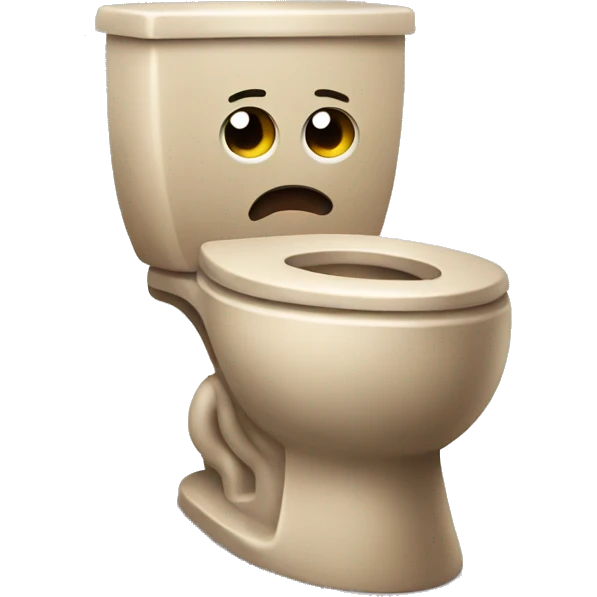 poop in toilet emoji