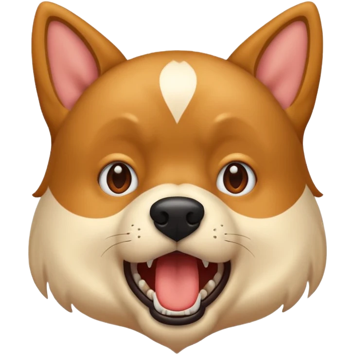 human barking emoji