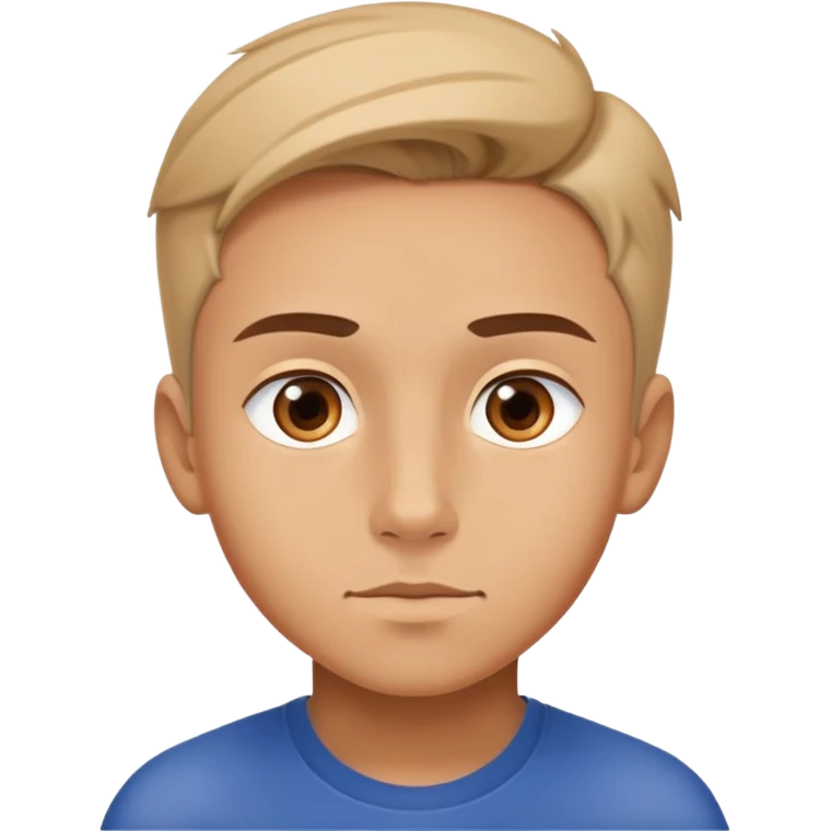 sigmaboy with confident and calm expression, kind eyes, pronounced cheekbones emoji
