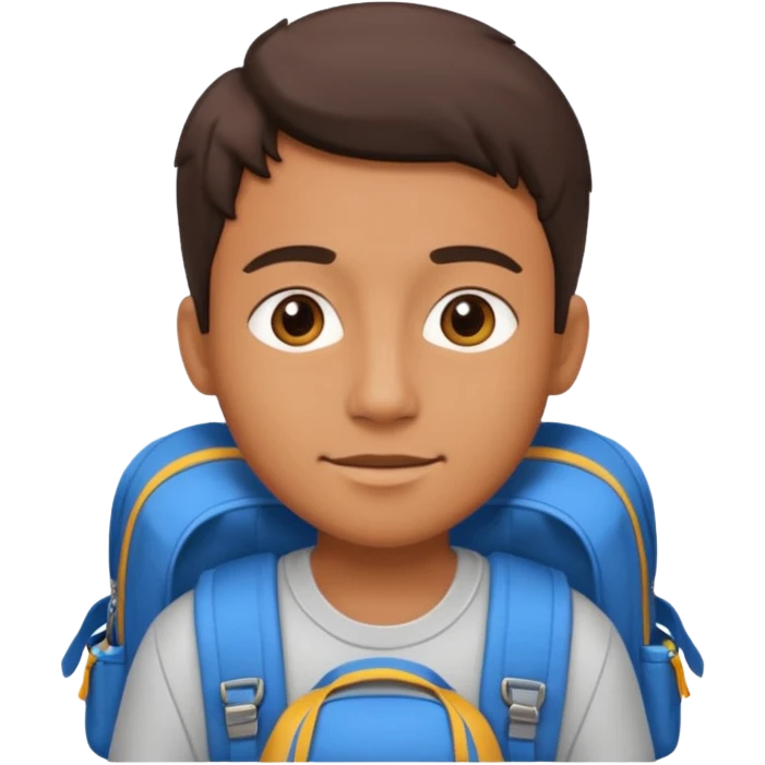 modern student emoji