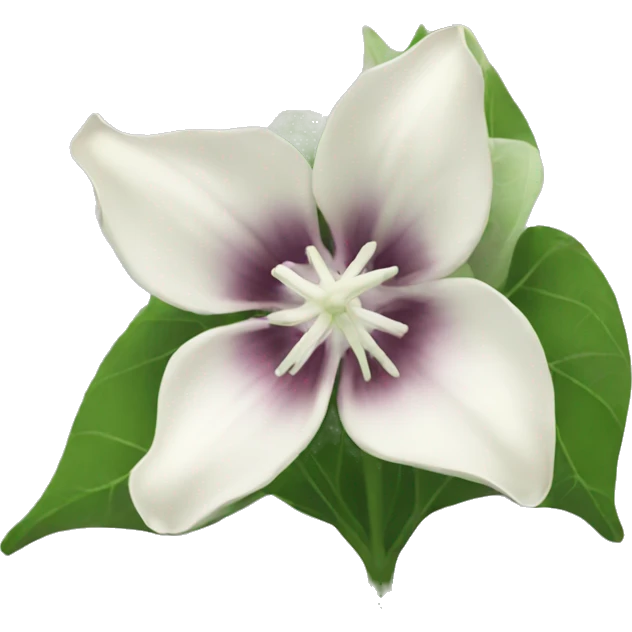Moonflower emoji