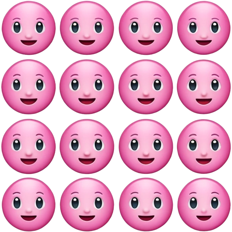 Pink cute emojis emoji