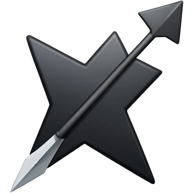 black pc cursor emoji