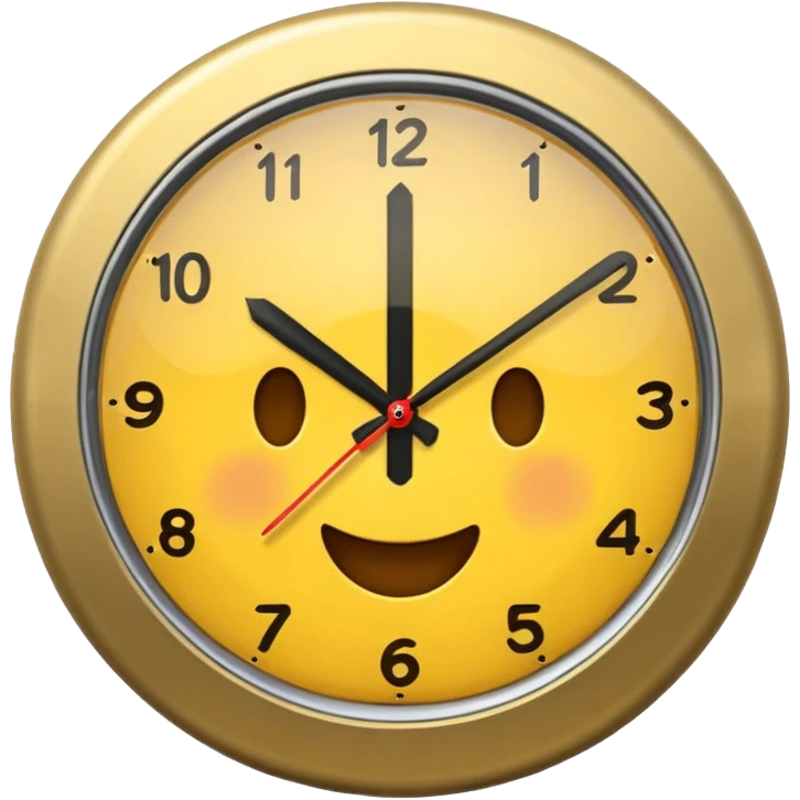 emoji reloj emoji