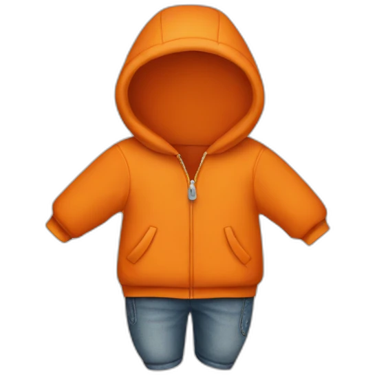 miffy orange　clothes emoji