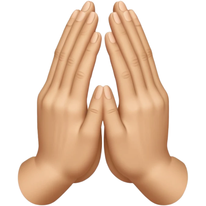 pray hands emoji