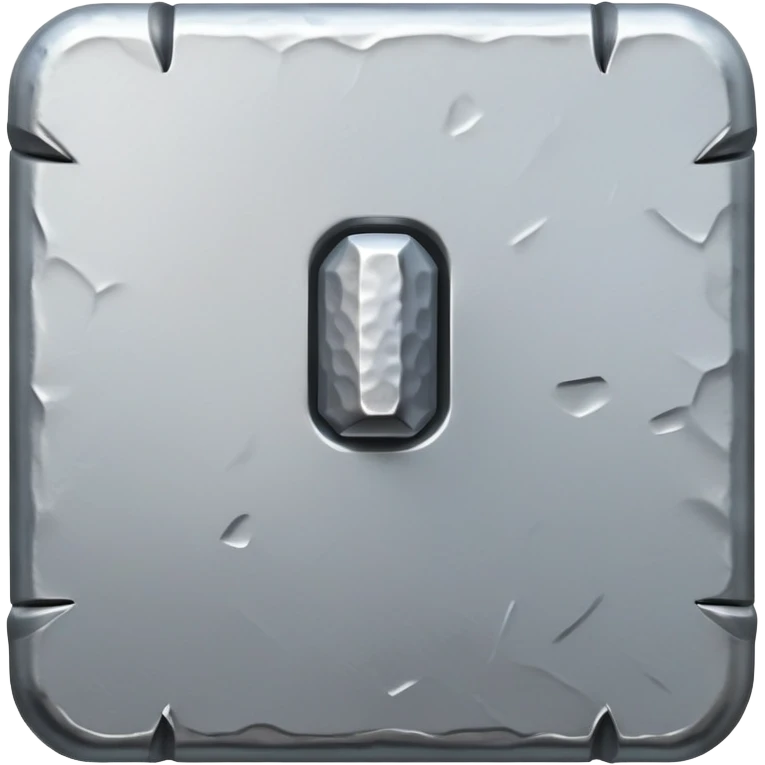small, fat wall nail with a hammered look emoji