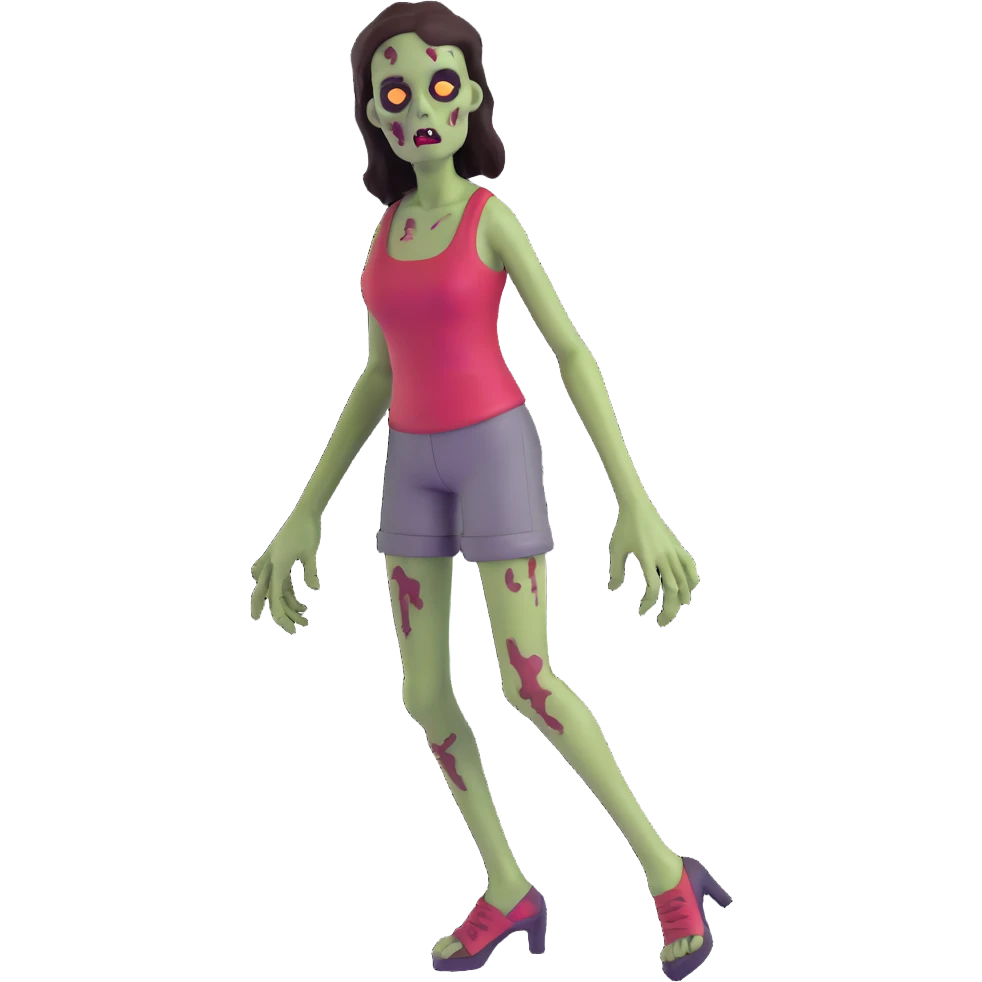 zombie female emoji