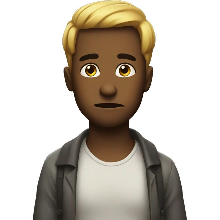 Unimpressed birthday emoji