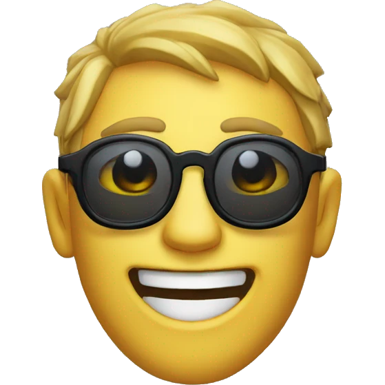 Diablo con lentes  emoji