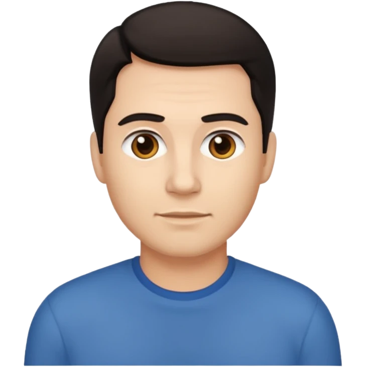 dark hair father emoji