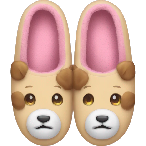 Cute Slippers  emoji